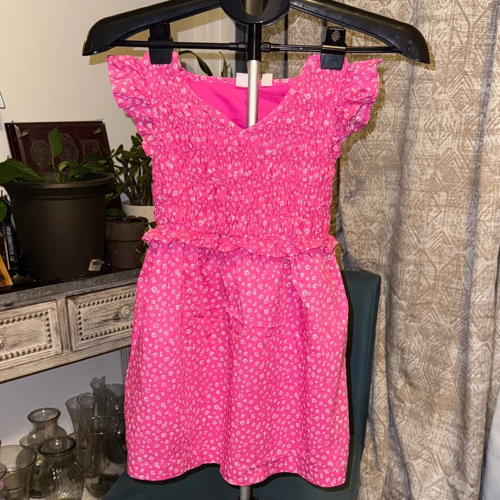 GAP KIDS - Pink Floral Kids Dress - Picture 1 of 5